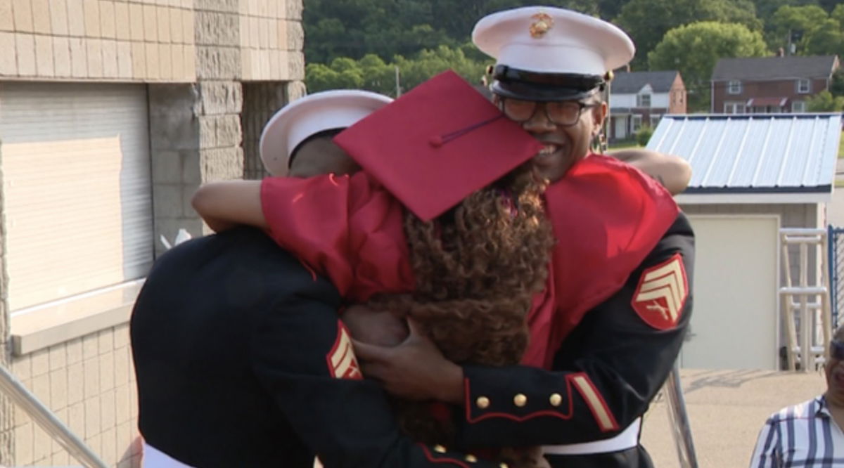 <i>WTAE via CNN Newsource</i><br/>Victoria Goodlow got the best graduation gift a sister could ask for. Her brothers