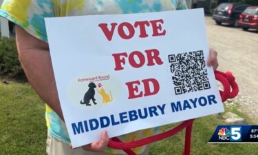 It’s not just humans running for office anymore. Middlebury is going to the dogs — literally. For the first time in Addison County history