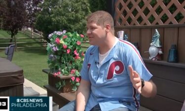 One lifelong Philadelphia Phillies fan is making a pitch to the city to help save his life. AJ Tantala