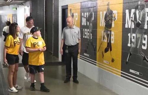A 13-year-old from Steubenville has two wishes: Beat cancer and become a sports broadcaster.  This past weekend