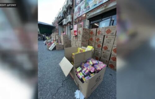 A man was arrested after fire officials seized about $250