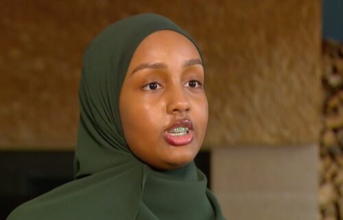 Sabrin Khalif has had a busy month. She just graduated simultaneously with an Associate's of Liberal Arts and Sciences from Anoka Ramsey Community College and a high school diploma from Irondale High School.