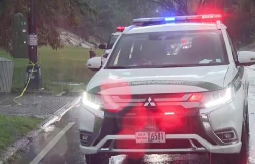A 15-year-old boy was struck by lightning during a thunderstorm in Manhattan on Thursday.