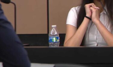 The 18-year-old broke down sobbing and fell to her knees after two days on the stand in the trial of former SouthTech Academy teacher Damian Conti. Prosecutors later read graphic Instagram messages between the pair.