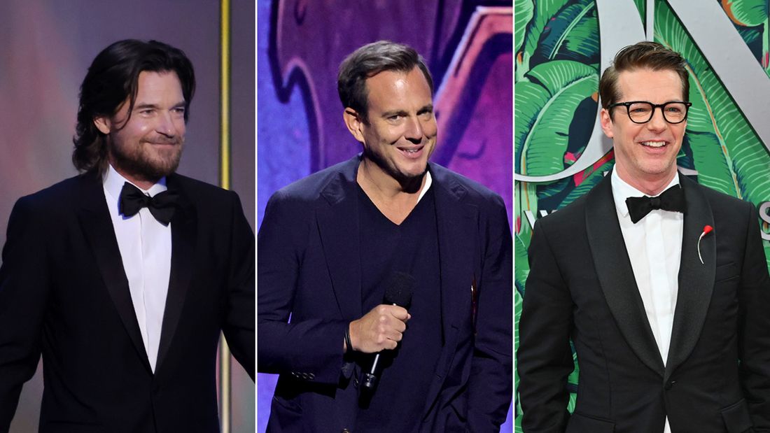 <i>Kevin Winter/Angela Weiss/AFP/Getty Images via CNN Newsource</i><br/>Actors and