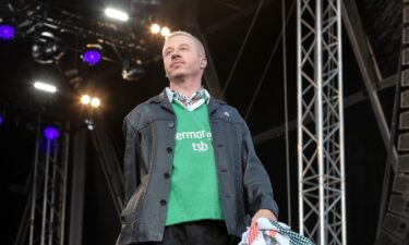 Macklemore performing on June 4 in Dublin.