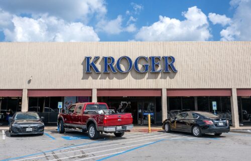 A Kroger grocery store in Houston. Roughly 60 locations are set to close over the next 18 months.