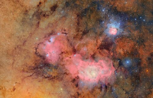This image shows a small section of NSF-DOE Vera C. Rubin Observatory's total view of the Virgo cluster of galaxies