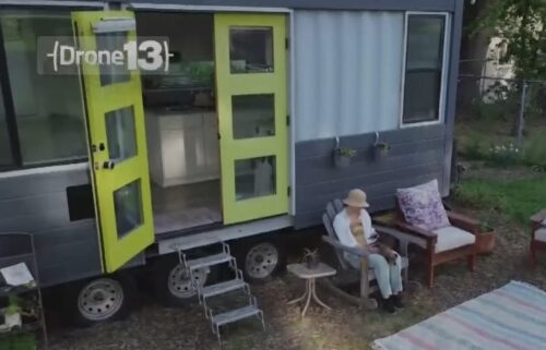 It's a new spin on affordable housing: a low-cost tiny home on wheels.