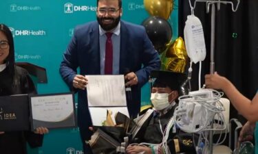 DHR Health held a graduation ceremony for two siblings from Rio Hondo and a PSJA graduate.