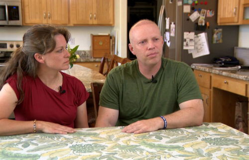 Tyler and Kim Gibbs speak with KSL TV at their home in Pleasant Grove