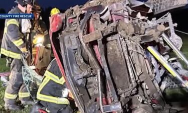 Marion County Fire Rescue is crediting an iPhone for helping save a man’s life after his pickup truck crashed through a fence. Officials say the driver was trapped and the fence impaled him.