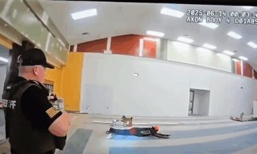 Newly released police bodycam shows a man being arrested after authorities say he broke into a Georgia school overnight.