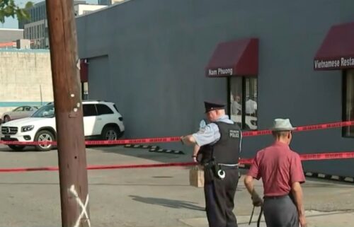Eight people were injured after a shooter