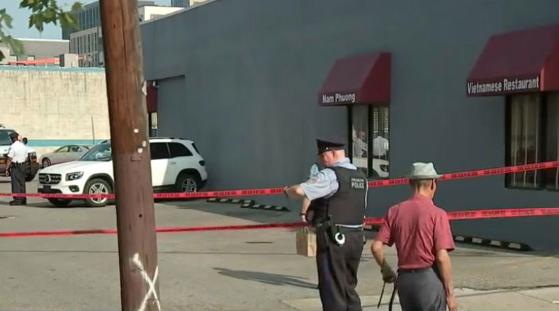 <i>KYW via CNN Newsource</i><br/>Eight people were injured after a shooter