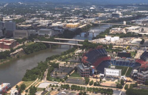 Nashville moves homeless camp from fireworks fallout zone for safety.