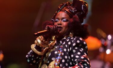 Lauryn Hill performs on July 4