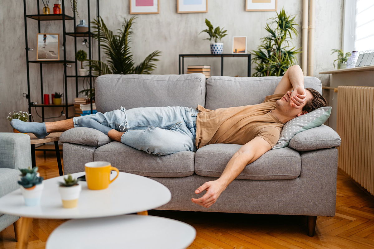 <i>urbazon/E+/Getty Images via CNN Newsource</i><br/>Poor sleep can lead to fatigue and other symptoms that mimic low testosterone.