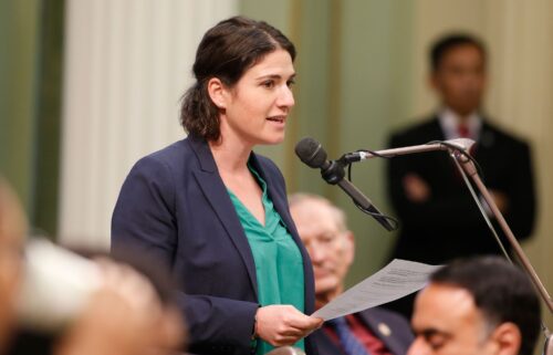 California Assemblywoman Rebecca Bauer-Kahan introduced a bill this year that would mandate coverage for menopause evaluation and treatment options. She said the bill was born out of her own experience of having perimenopausal symptoms and being dismissed when she asked her doctors for care.