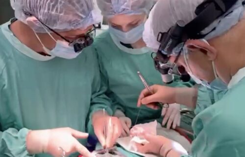 Dr. Todurov performed surgery after racing across Kyiv under Russia's latest aerial assault.