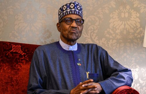Former Nigerian president Muhammadu Buhari