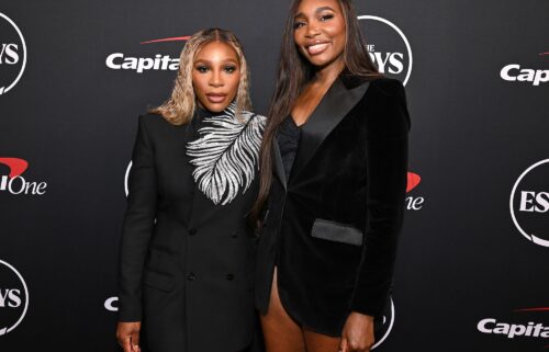 Serena Williams and Venus Williams won 14 grand slam doubles titles together.