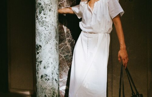 Brands like Salter House have pioneered a trend of antiquated nightwear worn out and about.