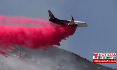 El incendio Wolf cerca de Banning quema casi 2415 acres