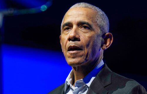Former President Barack Obama speaks at the Obama Foundation Democracy Forum in Chicago in December 2024.