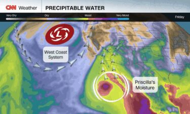 An elevated risk of excessive rainfall with the potential to trigger flash flooding is expected over the Southwest Friday into early Saturday