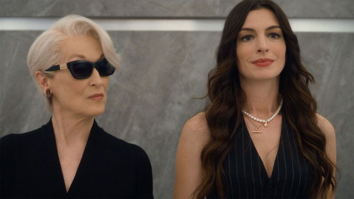 <i>20th Century Studios via CNN Newsource</i><br/>Meryl Streep and Anne Hathaway appear in “The Devil Wears Prada 2.”